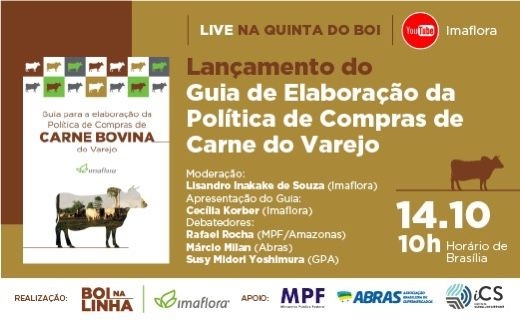 Na Quinta do Boi lança Guia de Elaboração da Política de Compras de Carne do Varejo