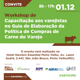 Workshop de capacitação dos varejistas em Porto Velho (RO)
