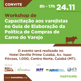 Workshop de capacitação dos varejistas em Cuiabá (MT)